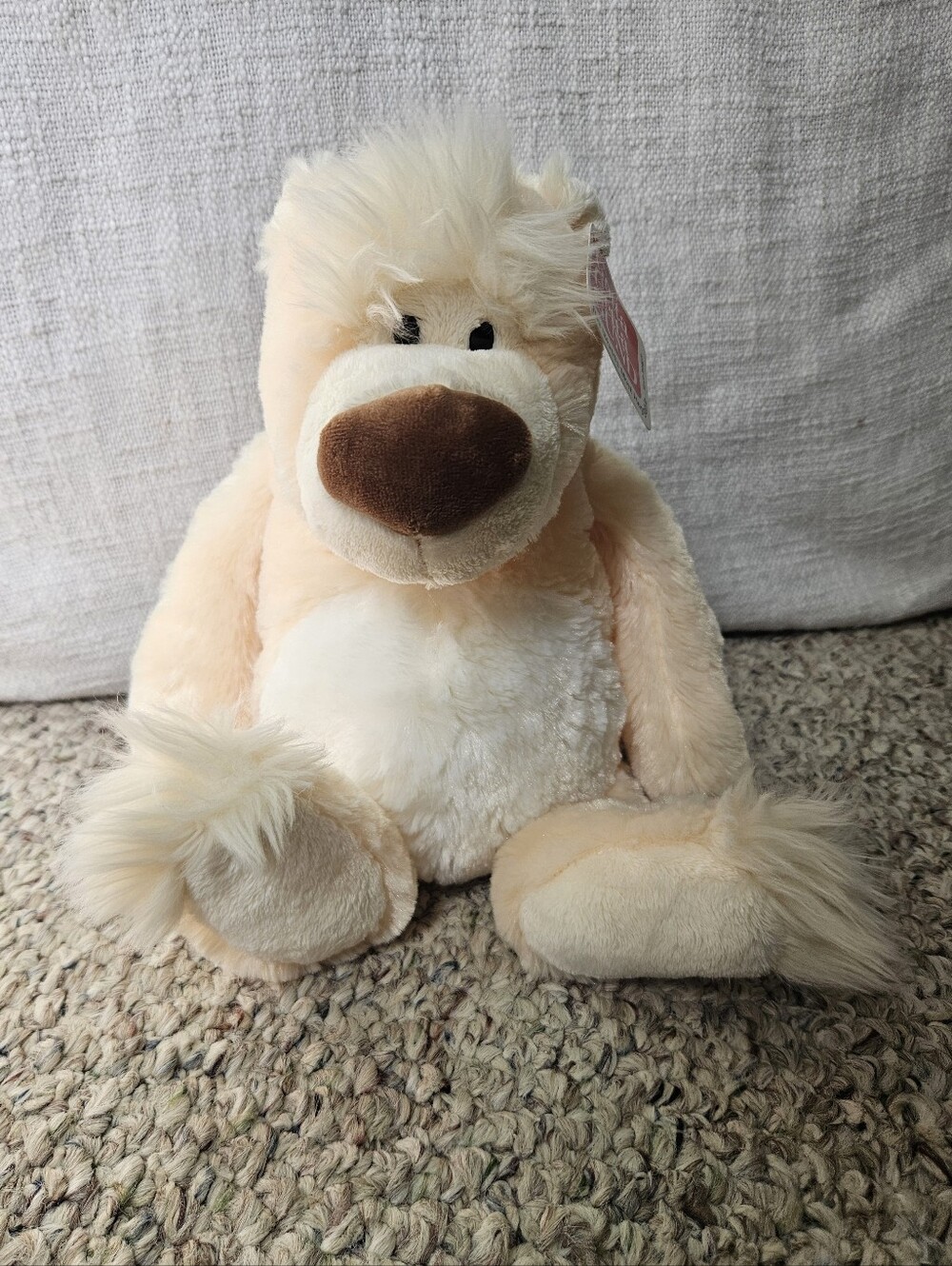 GUND Brody Teddy Bear Plush Cream Tan Stuffed Animal NWT